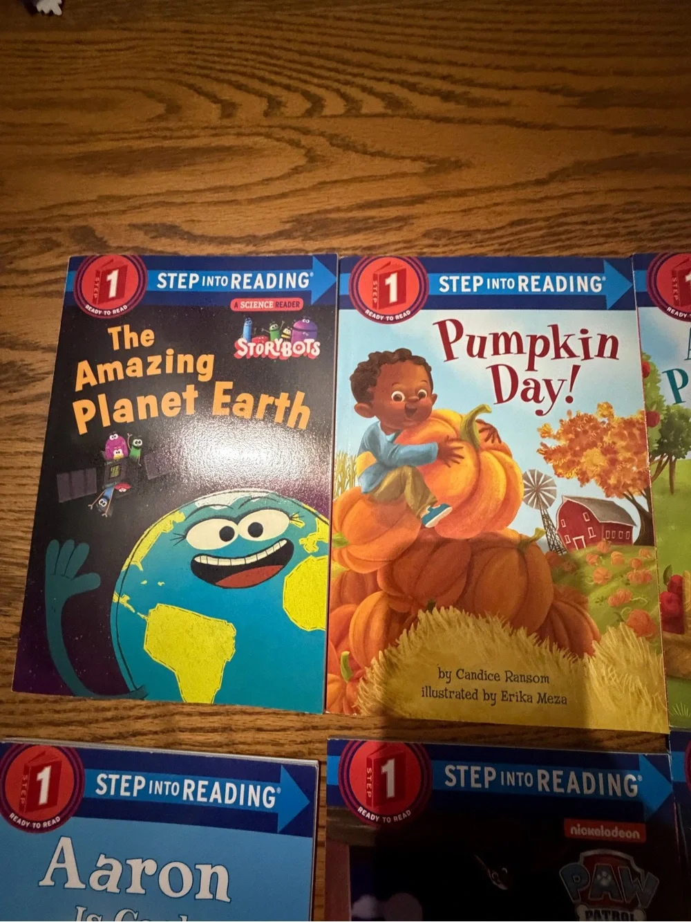 Step into Reading, My First Reading, Ready to read Assortment level